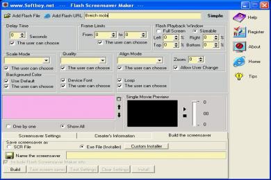 Cattura Flash Screensaver Maker