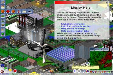 Screenshot LinCity NG