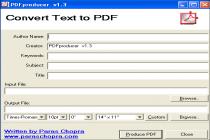 PDF Producer