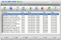 CD To MP3 WAV Maker