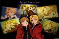 Full Metal Alchemist Edward et Alphonse