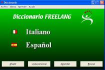 Freelang-Wörterbuch Italienisch-Spanisch