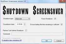 Shutdown Screensaver