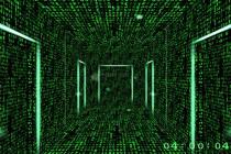 3D Matrix Corridors ScreenSaver
