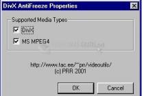 DivX AntiFreeze
