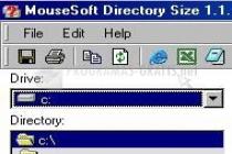 Mousesoft Directory Size