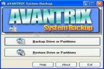 Avantrix System Backup