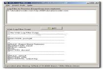Web Log Filter