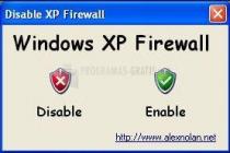 Disable Windows XP Firewall