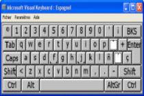 Microsoft Visual Keyboard