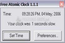 Free Atomic Clock