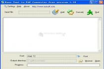 Ease Text to Pdf Converter