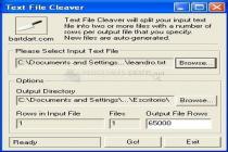 Text File Cleaver