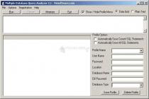 Multiple Database Query Analyzer