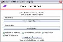 eDocFile Tiff to PDF