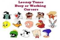 Looney Tunes Busy or Working Cursors