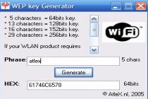 WEB Key Generator