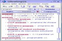 Ultralingua Spanisch-Englisch