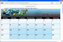 Web Calendar Pad 2008