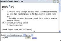 Dictionary Tip Extension