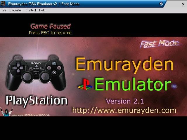 emurayden psx emulator 2.21
