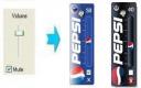 Рисунки Pepsi Volume Controller