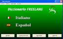 Screenshot Freelang-Wörterbuch Italienisch-Spanisch