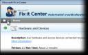 Screenshot Microsoft Fix it Center