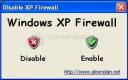 Captura Disable Windows XP Firewall