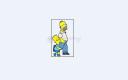 Captura Homer e Bart passeando